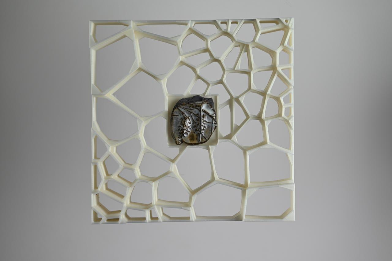 Parallax: Paradox, ceramic frame