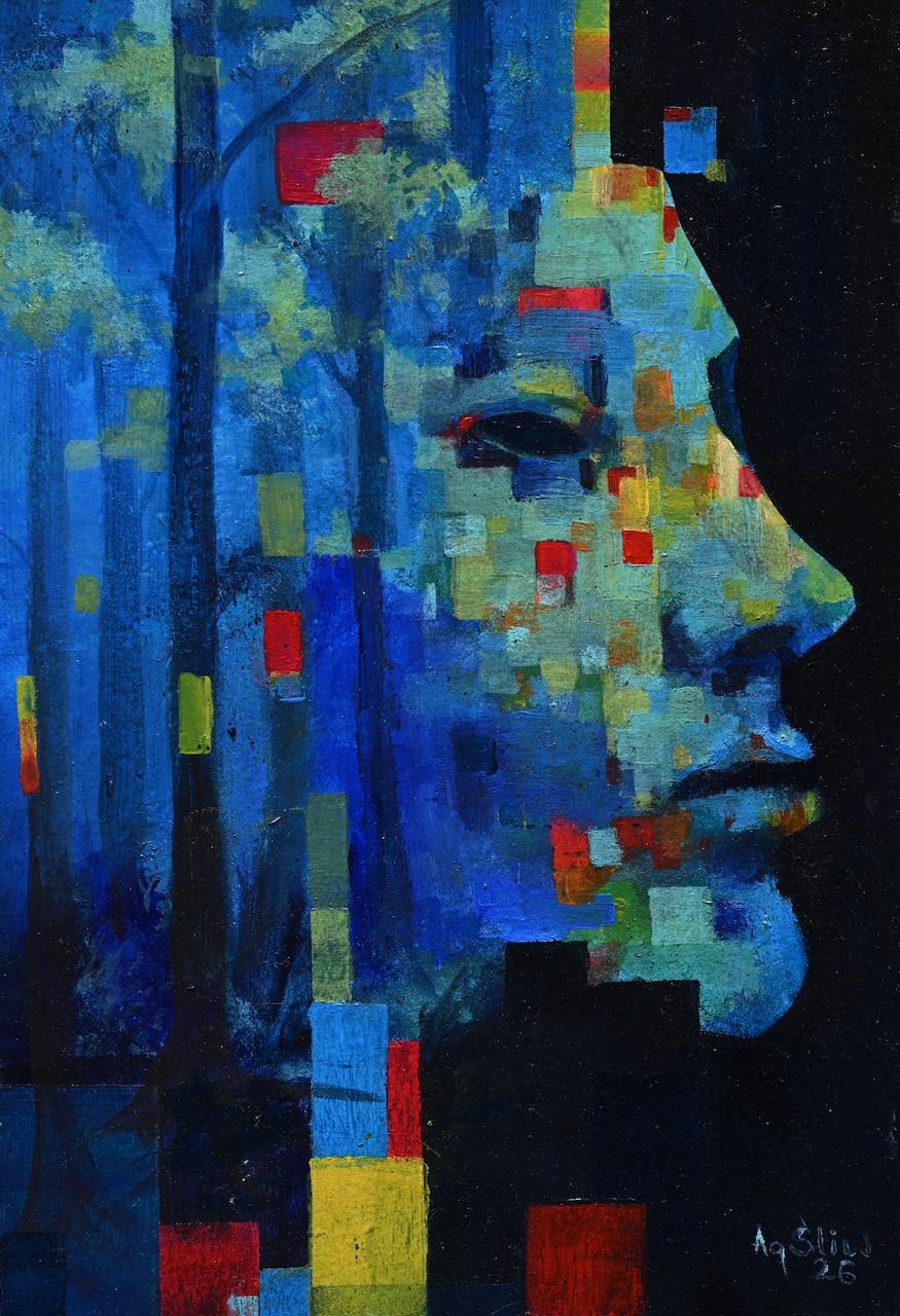 Sort of Revolution, painting by Agata Śliwińska